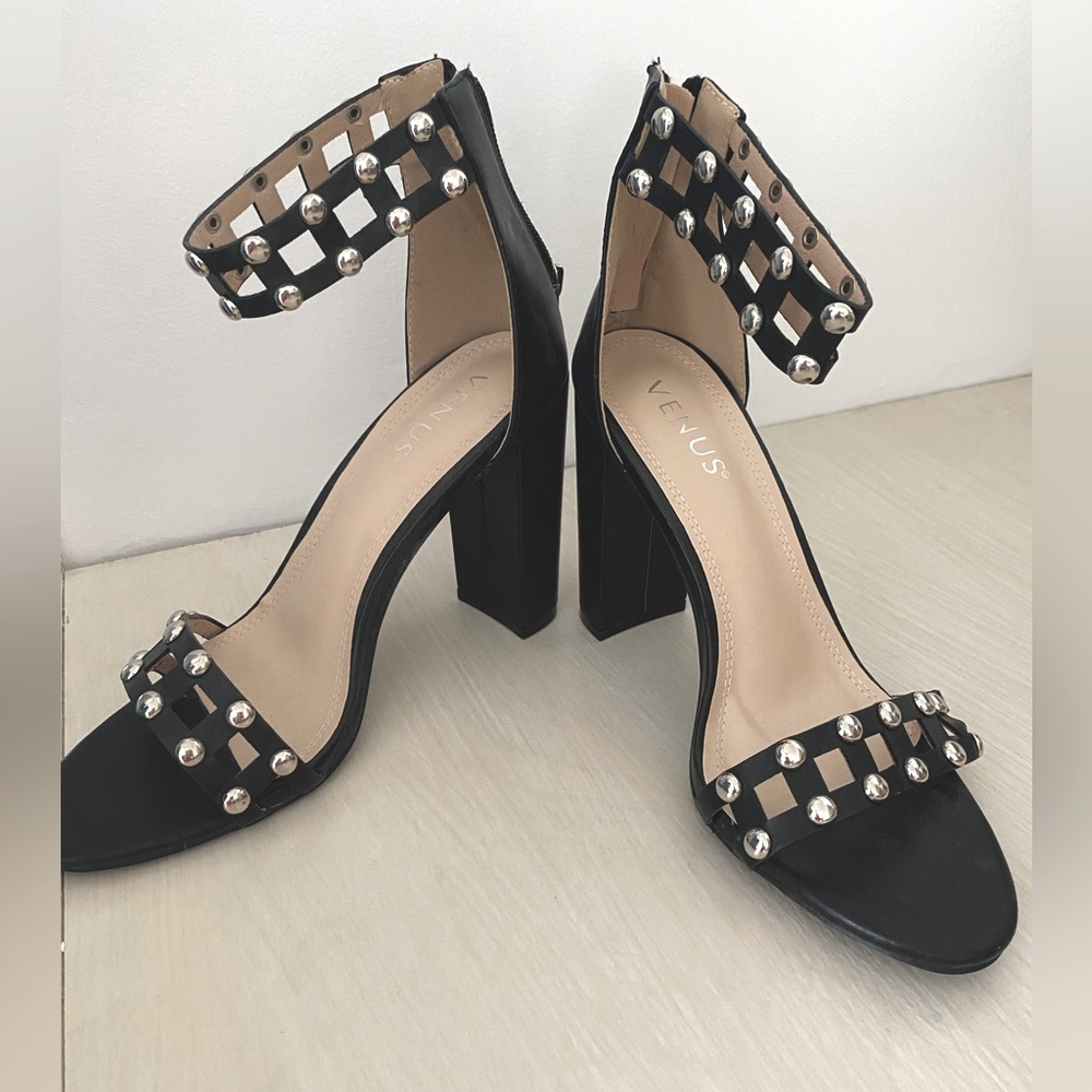 Beautiful and sexy ankle strapped open toe shoes NEVER WORN